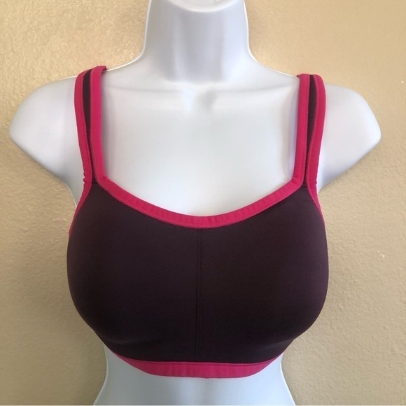 NATORI Yogi Sumac/Pink Underwire Sports Bra Size 32D - Picture 1 of 14